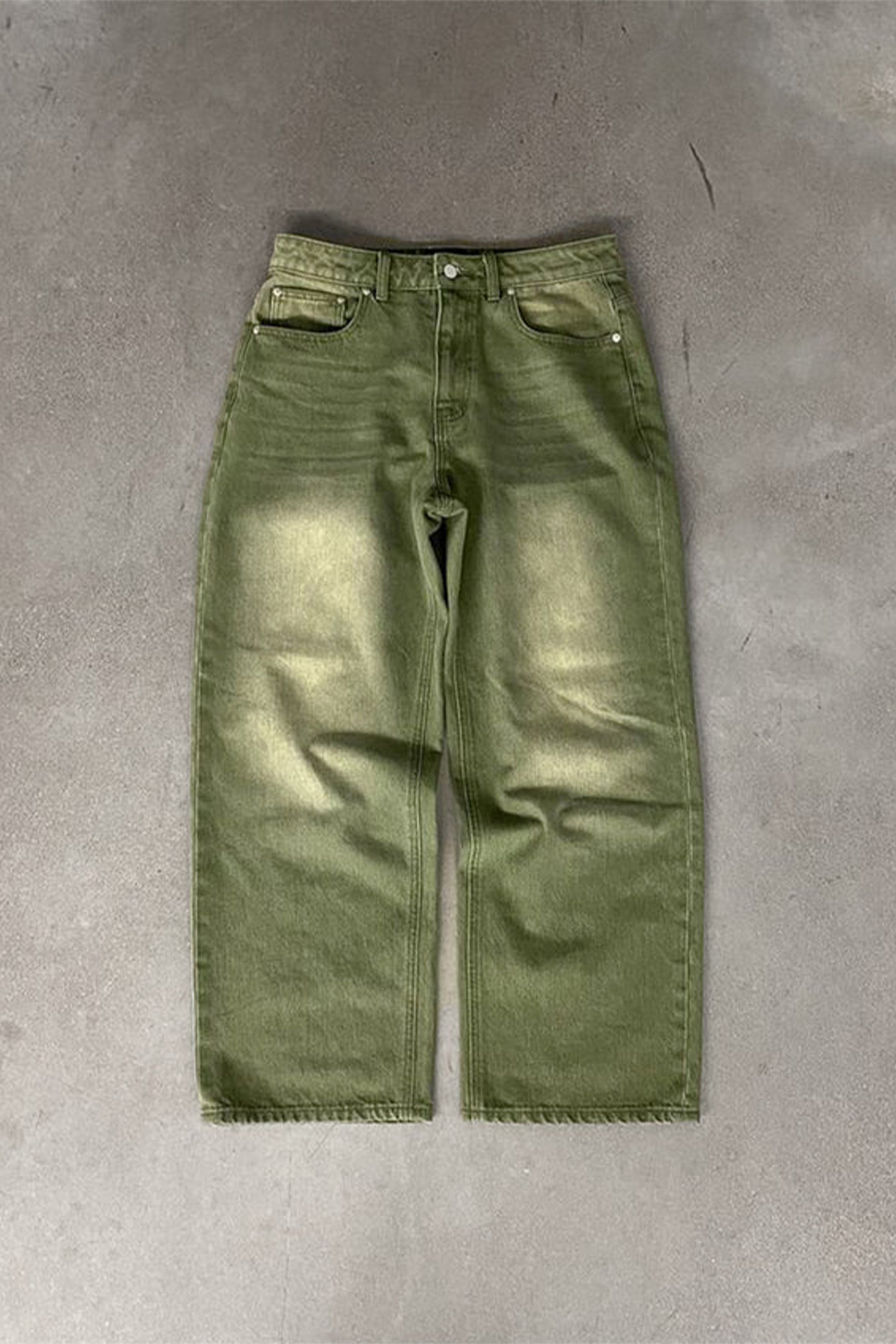 Matcha Stone Wash Denim