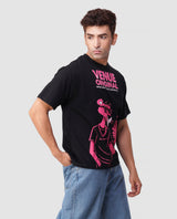 Panther Drip Oversized Tee – Neon Flex Drop