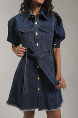 Denim Reverie Mini Dress – Venue Blues