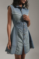 Quilted Charm Denim Mini – Venue Blues