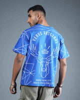 Buck Crown Puff Print Oversized T-shirt