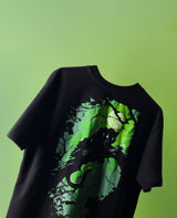 Jungle Reign Oversized Tee – Midnight Panther Drop