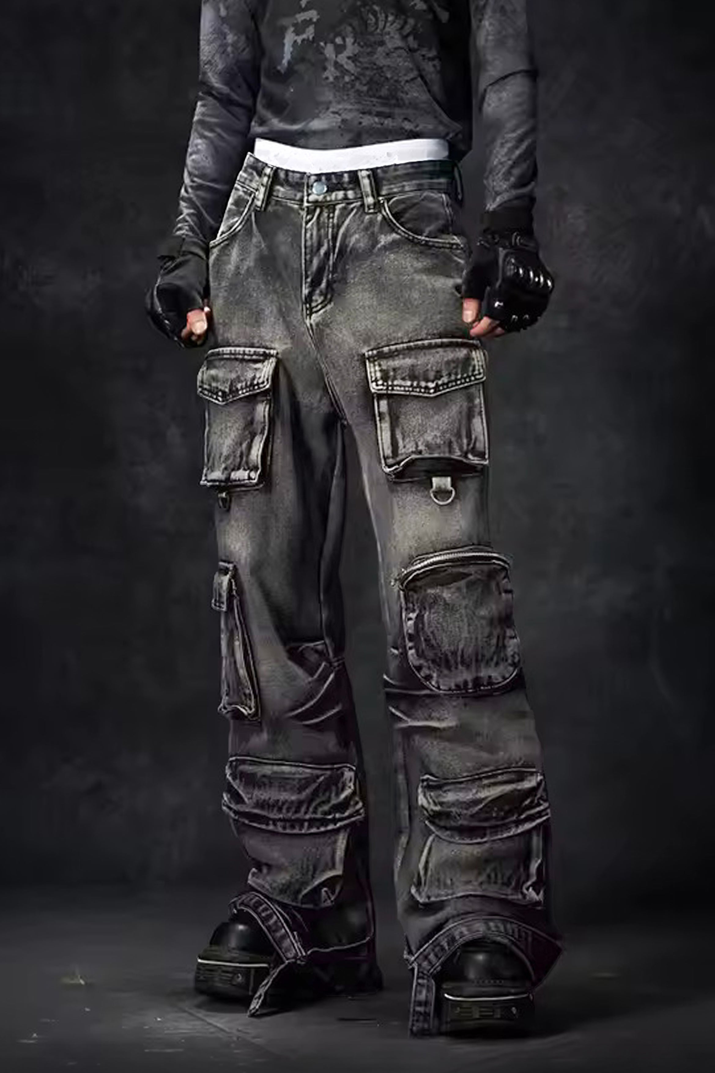 Midnight Drift Straight Denim