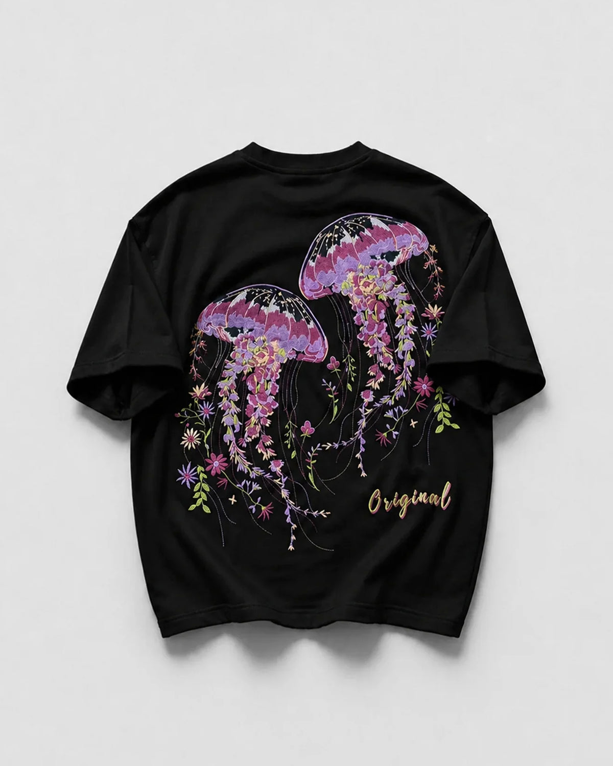 Jelly Fish Black T-shirt