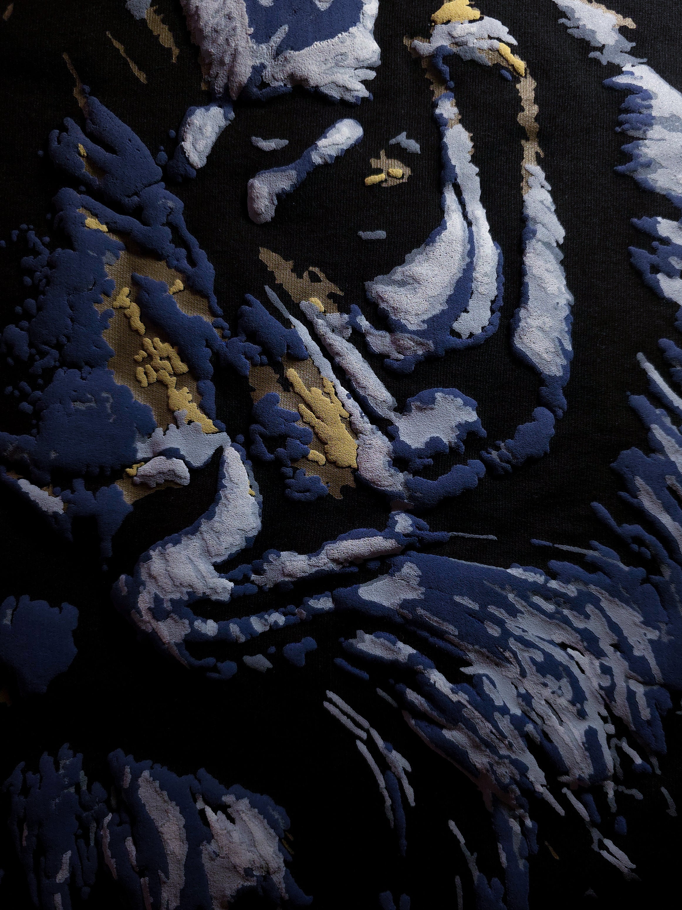 Black Tiger Oversized T-Shirt