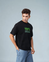 Jungle Reign Oversized Tee – Midnight Panther Drop