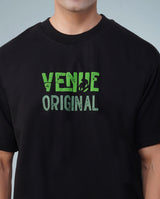 Jungle Reign Oversized Tee – Midnight Panther Drop