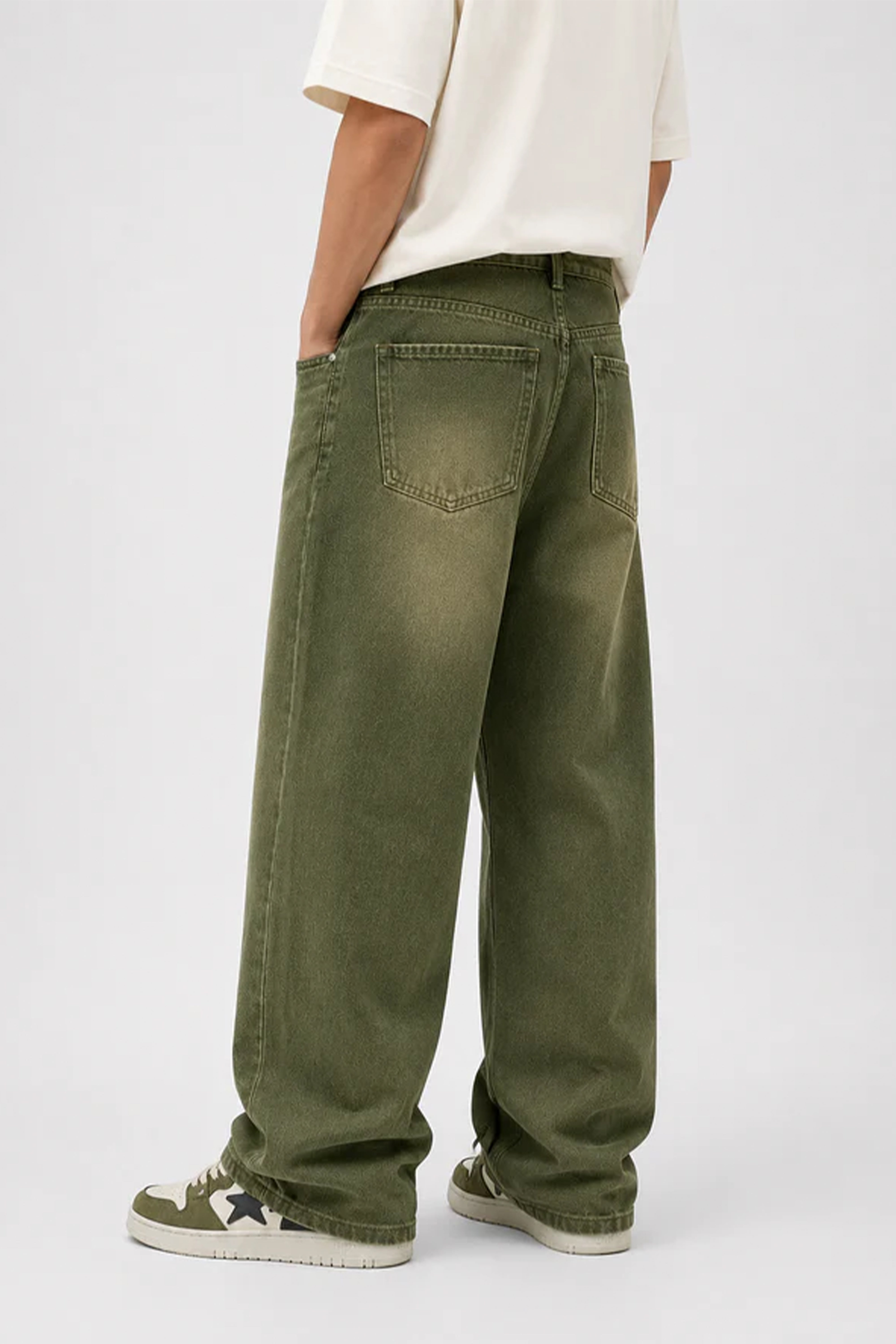 Matcha Stone Wash Denim
