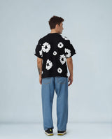 Pop Vibe Oversized Tee – Midnight Butter