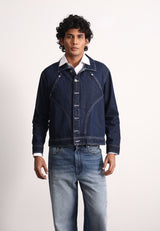 Indigo Utility Denim Jacket