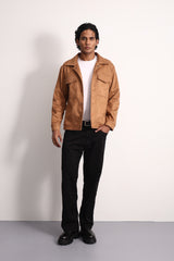 Desert Tan Suede Jacket