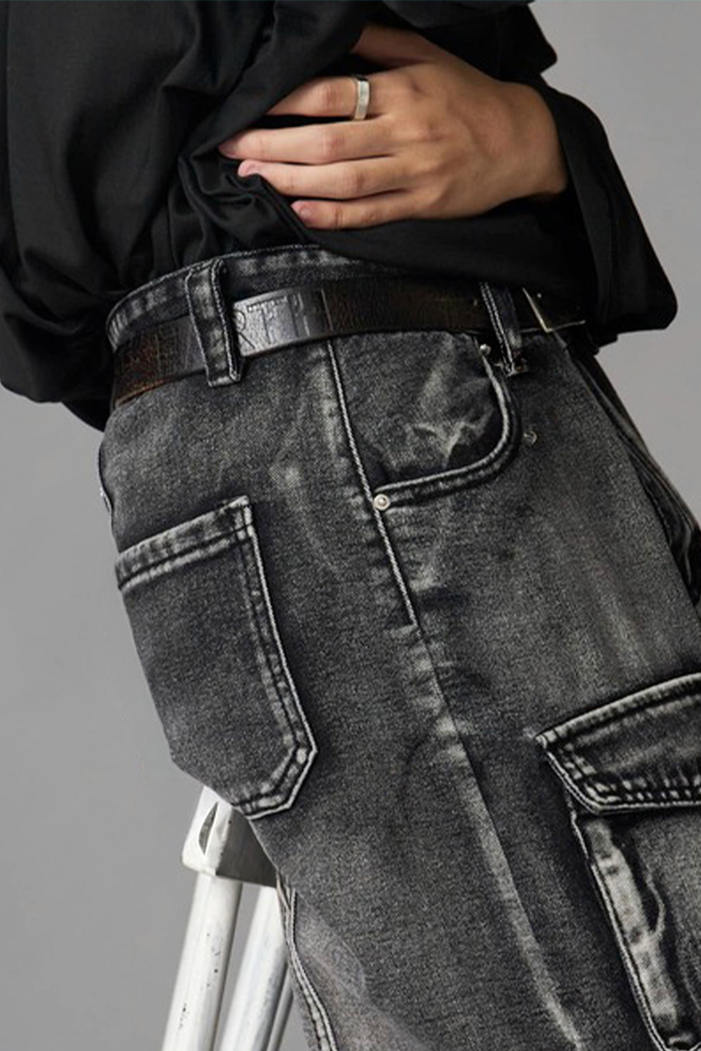 Midnight Drift Straight Denim