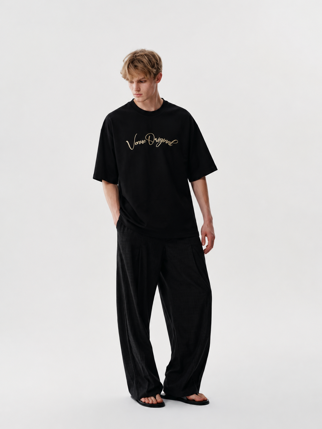 Black Tiger Oversized T-Shirt