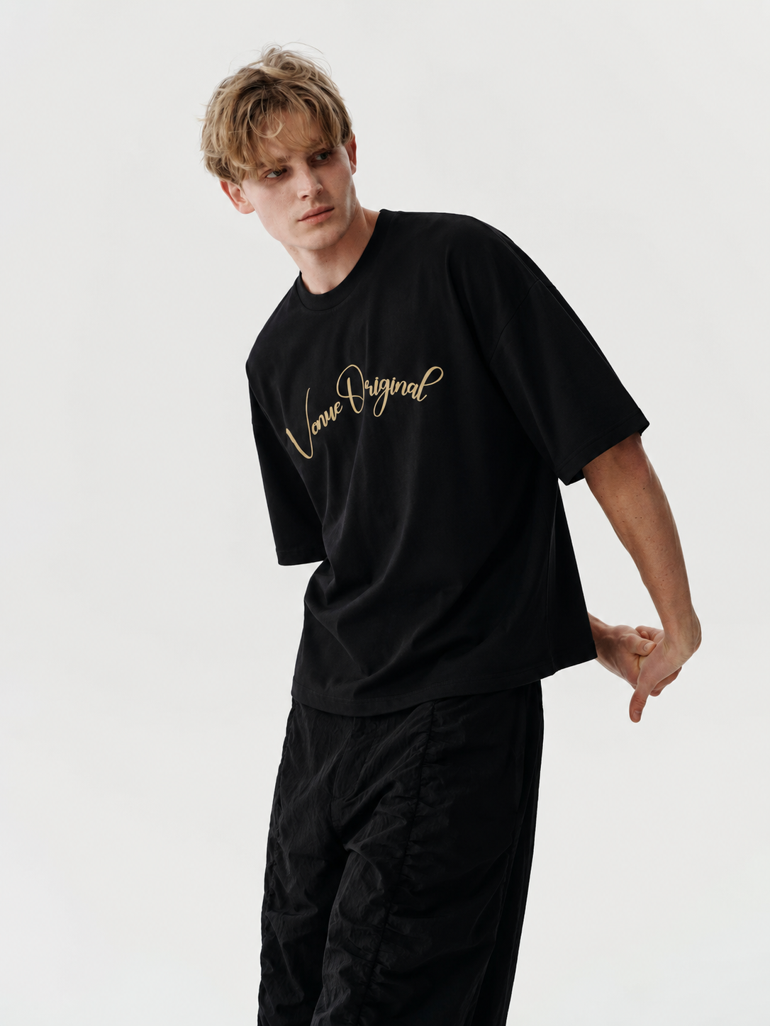 Black Tiger Oversized T-Shirt
