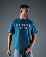 Whale Print Oversized T-shirt