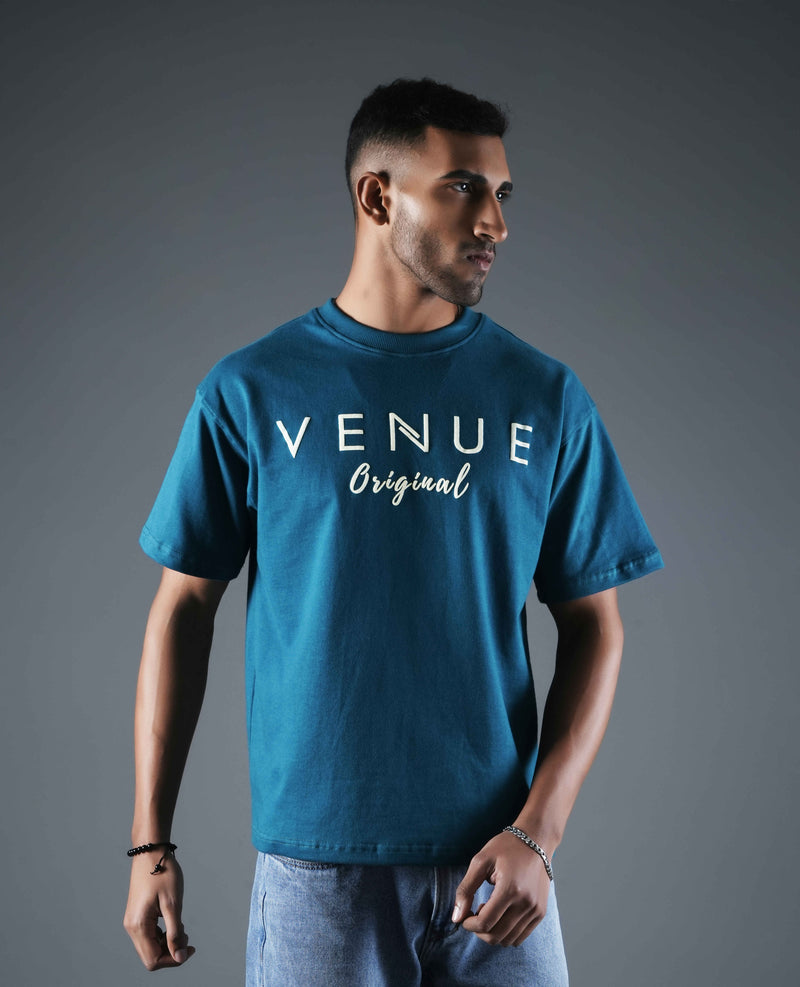 Whale Print Oversized T-shirt