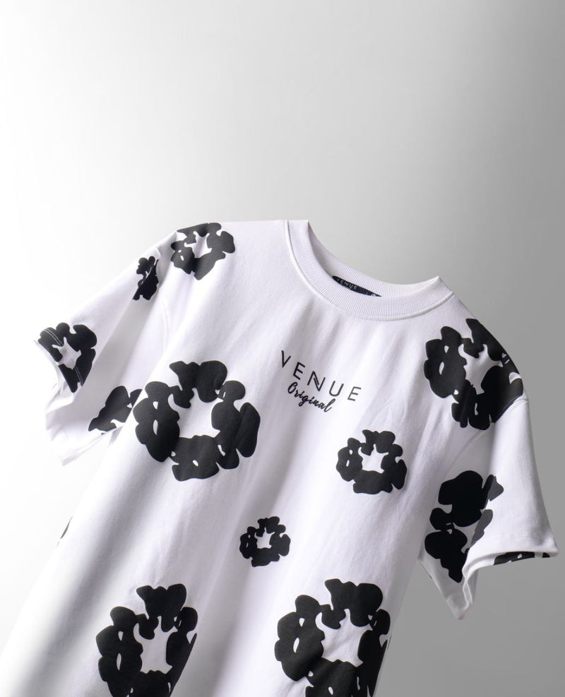 Pop Vibe Oversized Tee – Midnight Butter