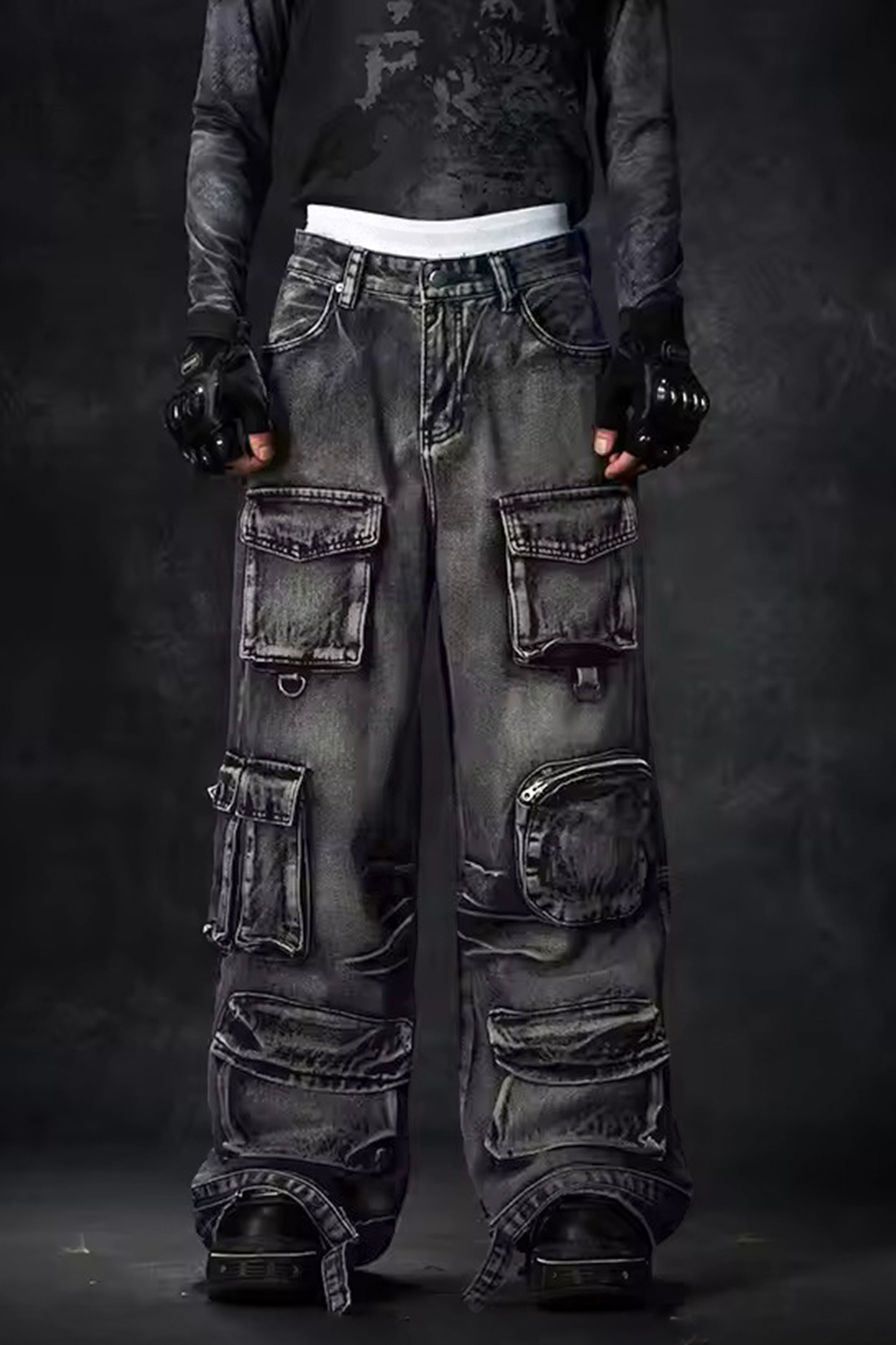 Midnight Drift Straight Denim