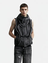 Shadowgrid Vest Denim Jacket