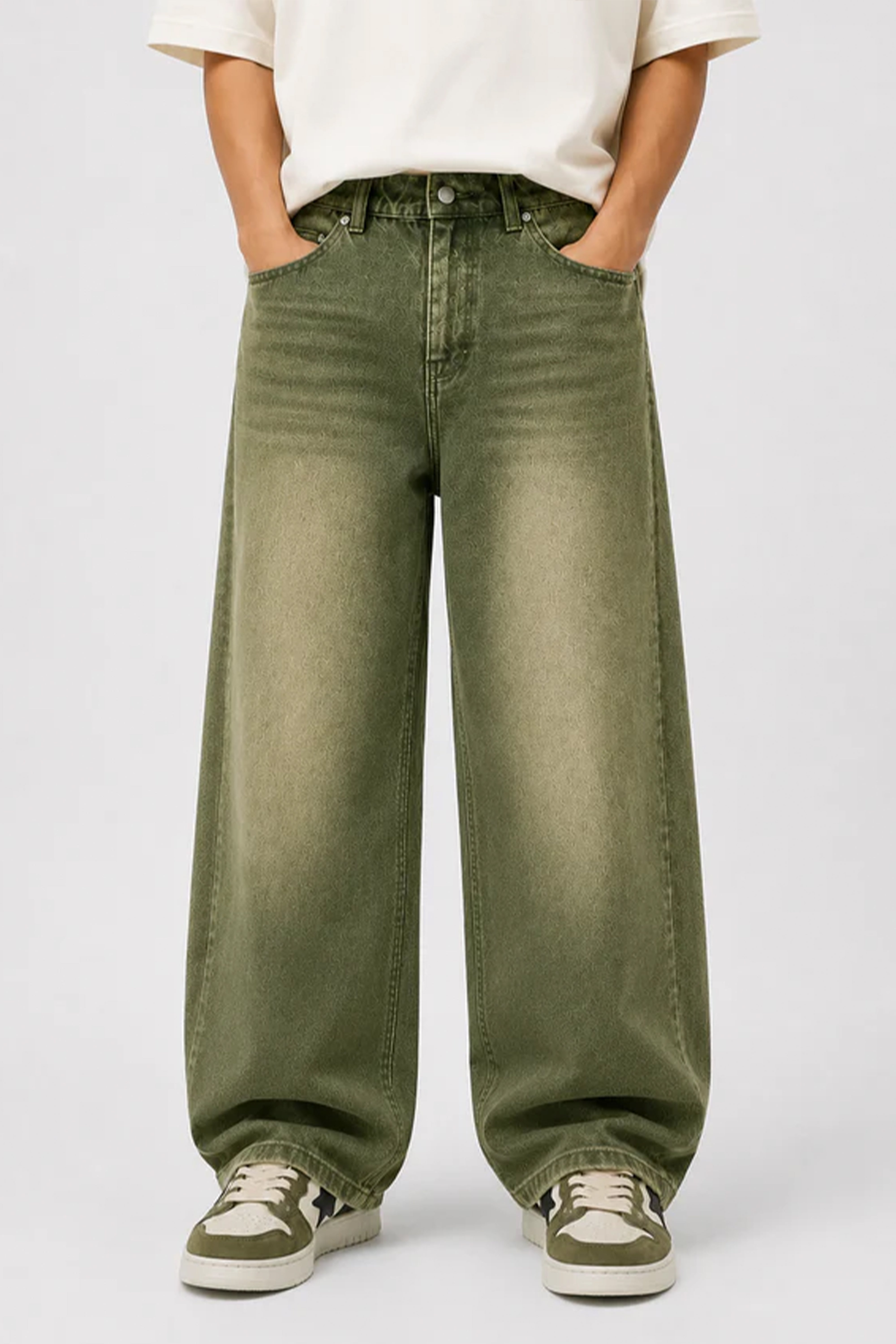 Matcha Stone Wash Denim