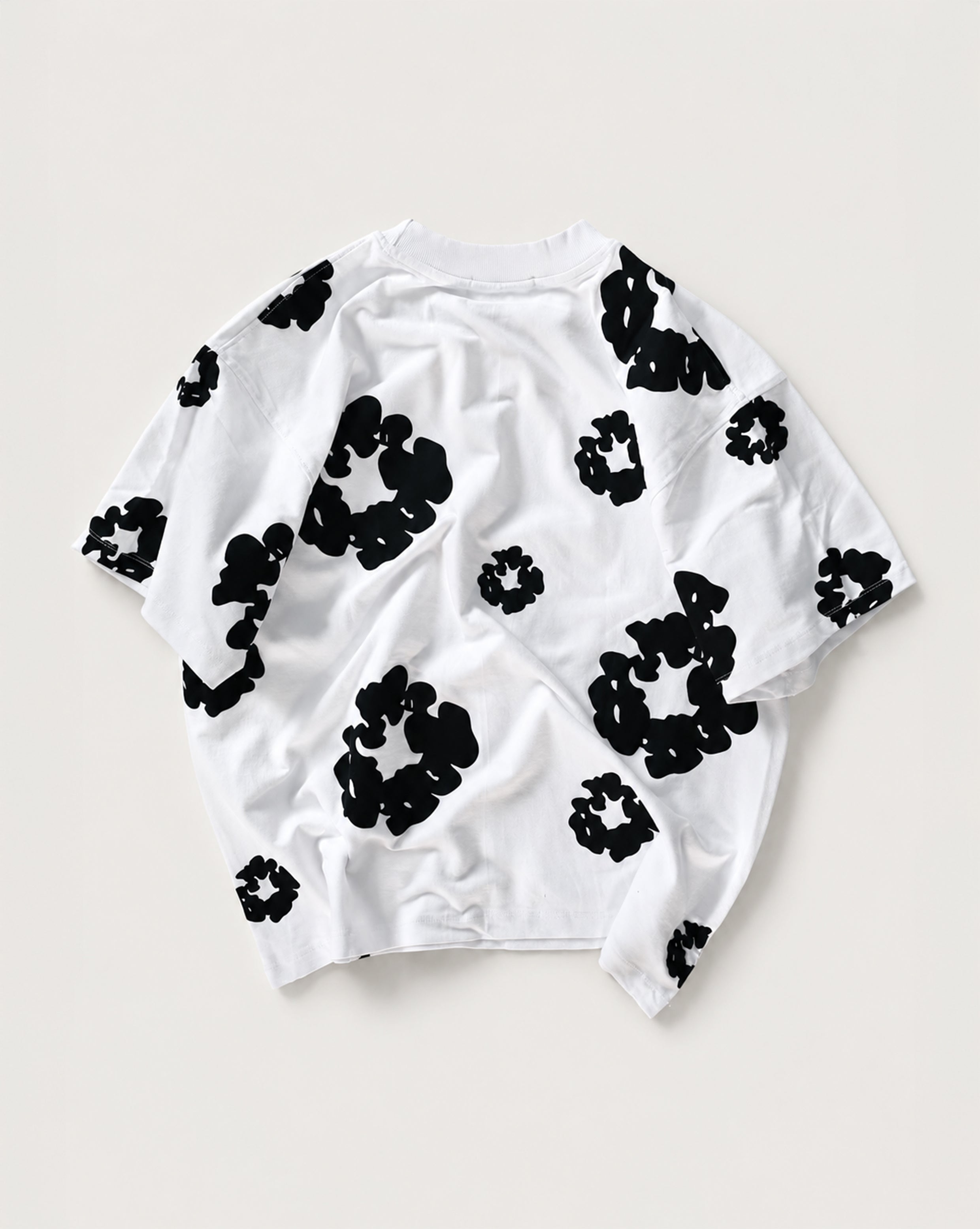 Pop Vibe Oversized Tee – Midnight Butter