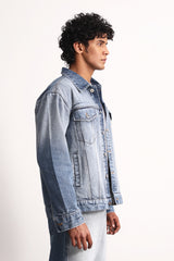 Skyblue Stonewash Classic Denim Jacket