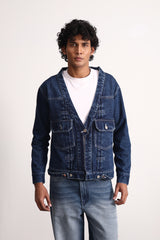 Indigo Utility Denim Jacket