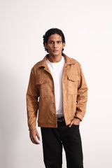 Desert Tan Suede Jacket