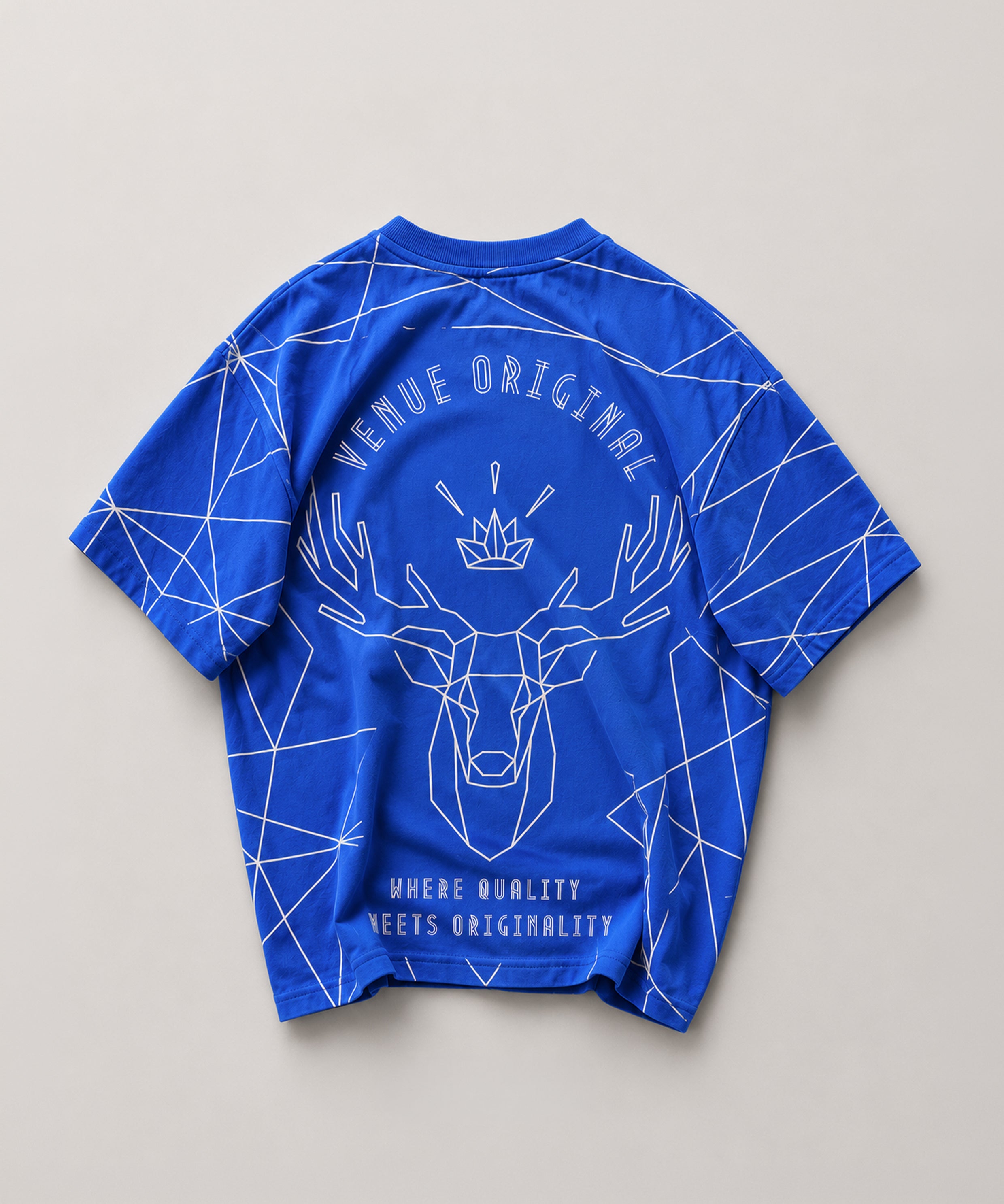 Buck Crown Puff Print Oversized T-shirt