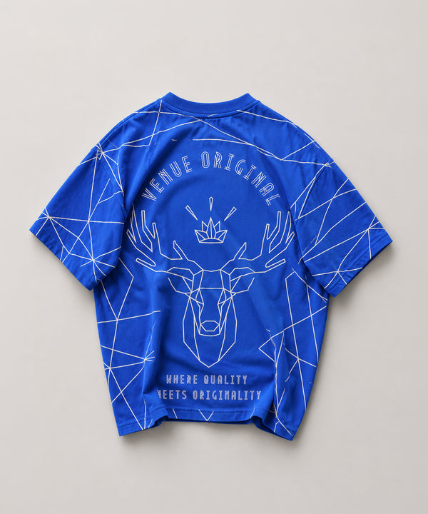 Buck Crown Puff Print Oversized T-shirt