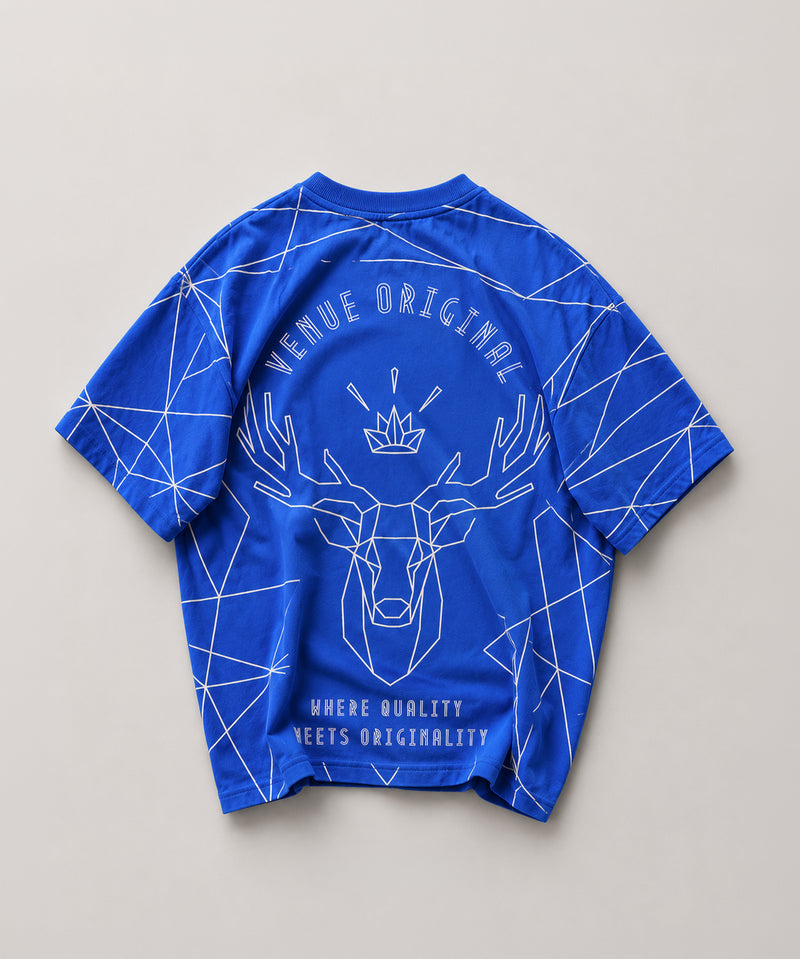 Buck Crown Puff Print Oversized T-shirt