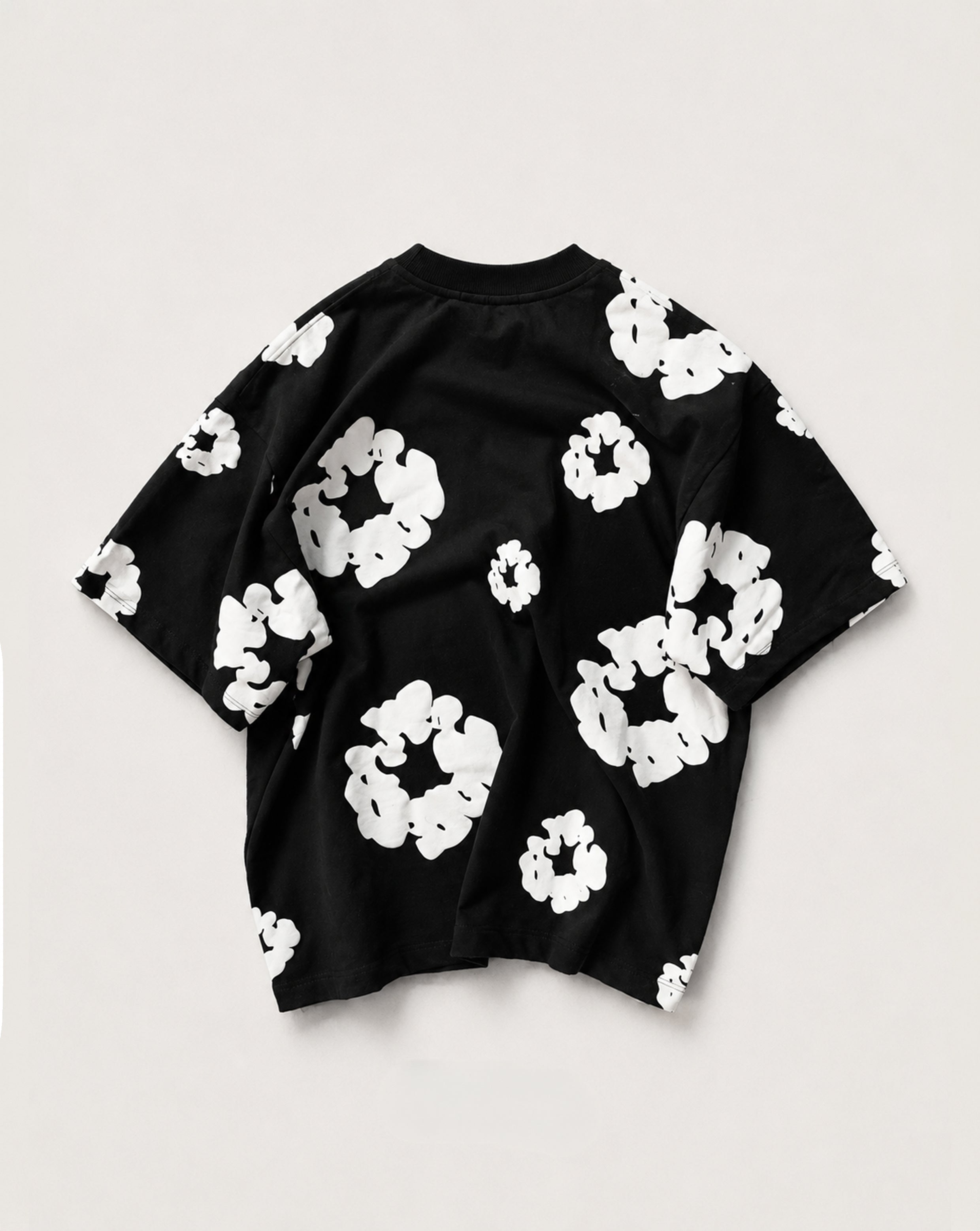 Pop Vibe Oversized Tee – Midnight Butter